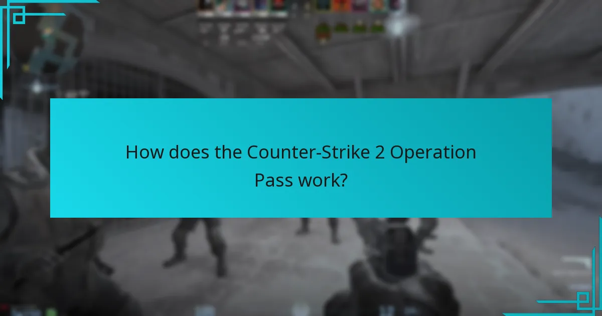 How does the Counter-Strike 2 Operation Pass work?